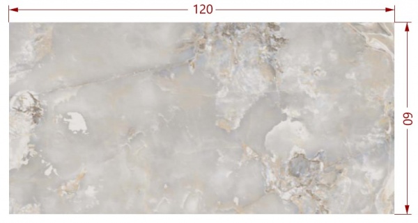 Плитка Cerossa Ceramica Burano Gold Light 120x60 