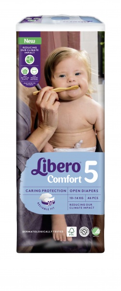 Підгузки Libero Comfort 5 10-14 кг 46 шт.