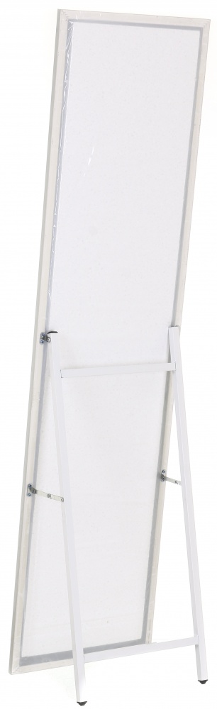 Підлогове дзеркало Капрі 375x1480 мм білийсірий
