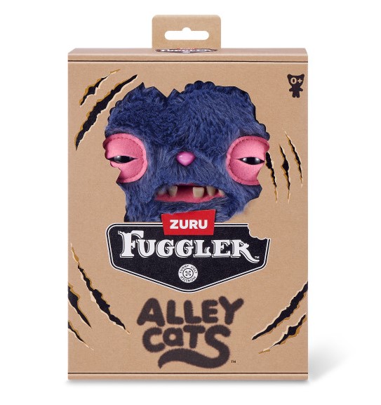 Мягкая игрушка Fuggler Муркотун Темняшко 24 см синий 15752D