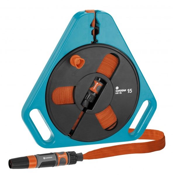 Шланг для воды Gardena плоский в кассете 15 м