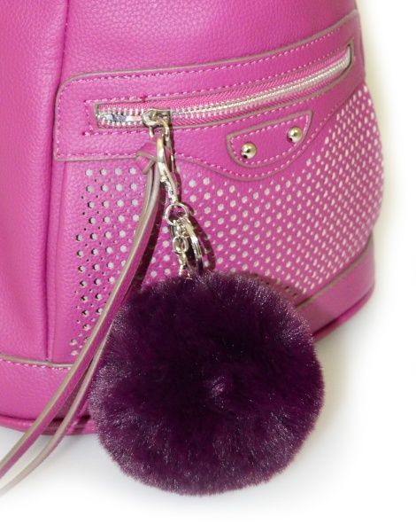 Брелок YES Maroon Fluffy 558118