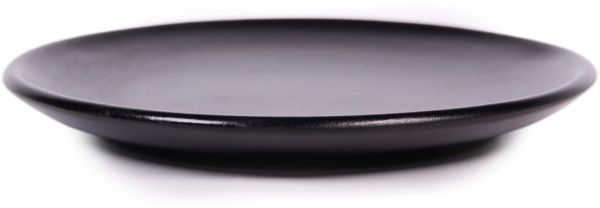 Тарелка 23 см Блек Мат Manna Ceramics
