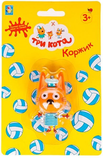 Фигурка коллекционная Три кота Коржик с механической функцией T17173 
