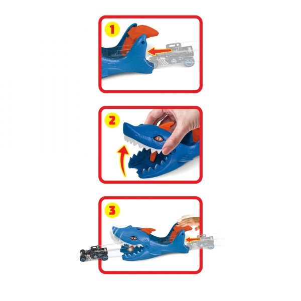 Вантажівка-пускач Hot Wheels Прискорювачі Небезпечні створіння GVF41