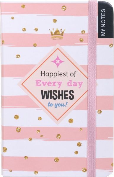 Книга для нотаток Wishes to you А6 96 аркушів