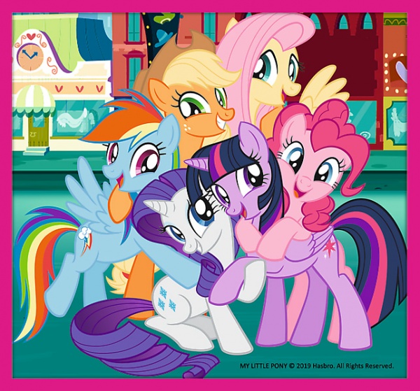 Пазли Trefl 10 в 1 Незвичайні Поні 90380