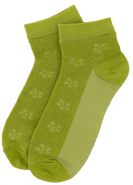 Носки для девочек Leostep 10070 136 14 р. 14 салатовый 