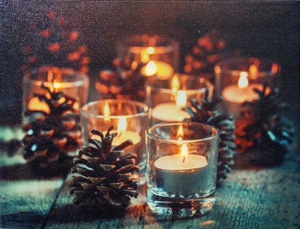 Картина со светлодиодной подсветкой 15х20х1,8 см АА 940263 