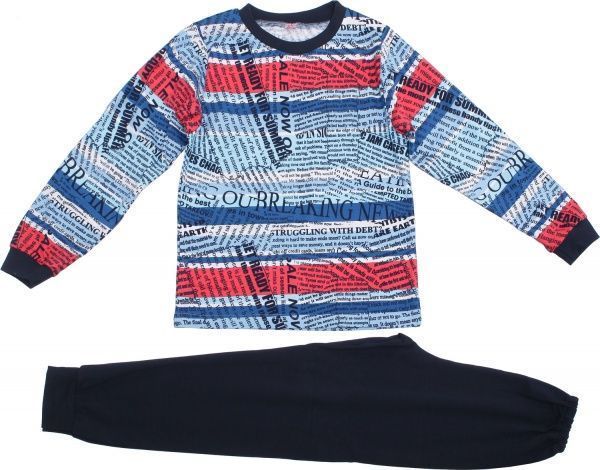 Пижама для мальчиков Татошка 11302 р.122 разноцветный 