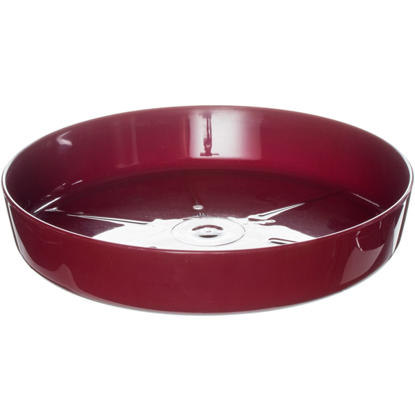 Поддон пластиковый Lamela Магнолия круглый (607) бордовый 