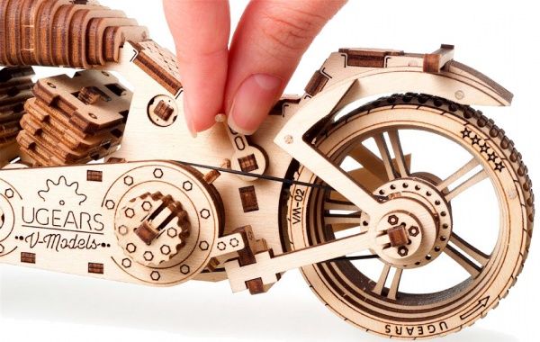 3D-конструктор Ukrainian Gears Байк VM-02