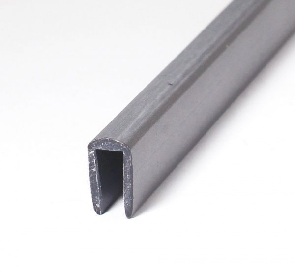 Профиль торцевой 4 мм 2 м серый