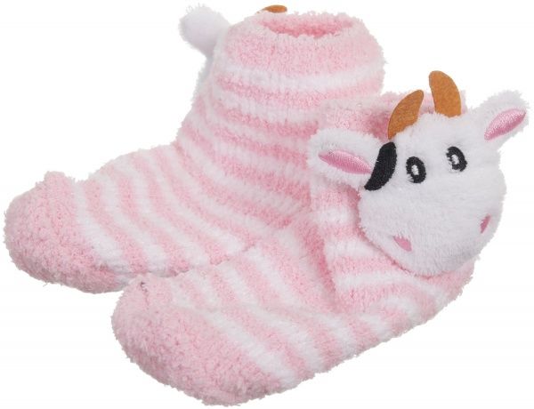 Носки детские JIANGSU Фанни коровка MWSE012/cow р.20–22 розовый 