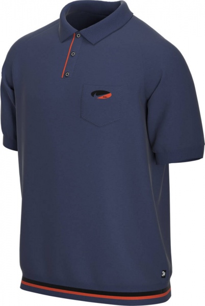 Поло Nike SB Skate Polo CI7189-410 р.S темно-синій