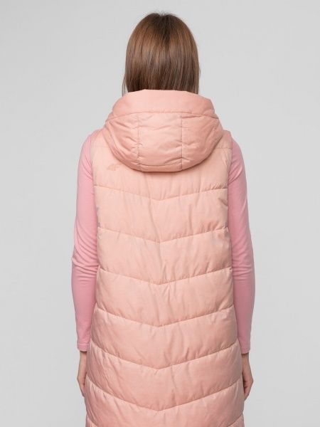 Жилет 4F D4L21-KUDP302-56M S рожевий