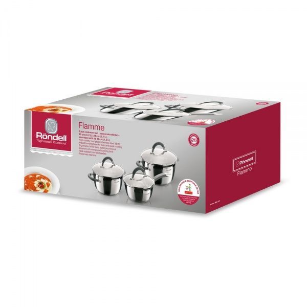 Каструля Flamme 3,2 л RDS-341 Rondell