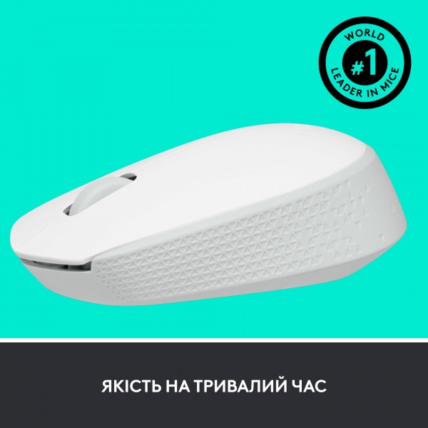 Миша Logitech Wireless Mouse M171 white (910-006867) 