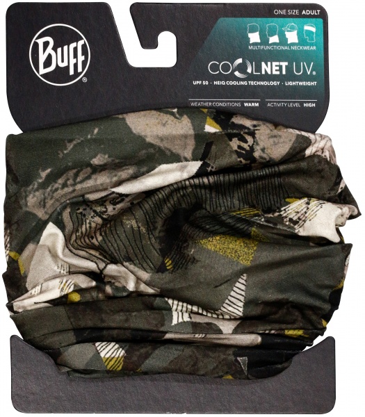 Мультиповязка BUFF COOLNET UV BU 131382.809 р.one size зеленый