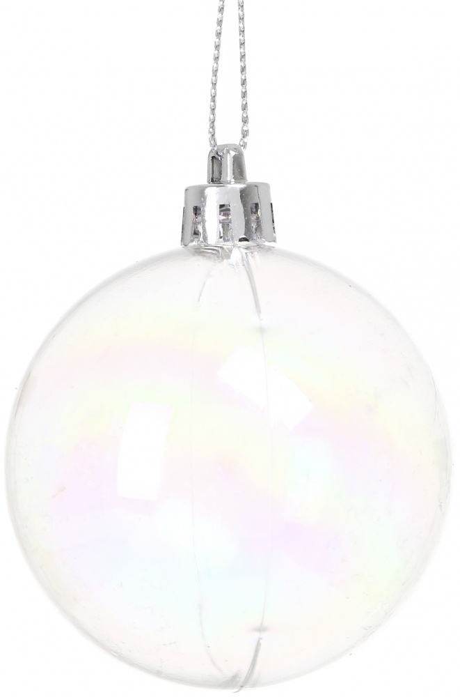 Набор елочных шаров Современный розовый с золотым d 60 мм 48 шт./уп.