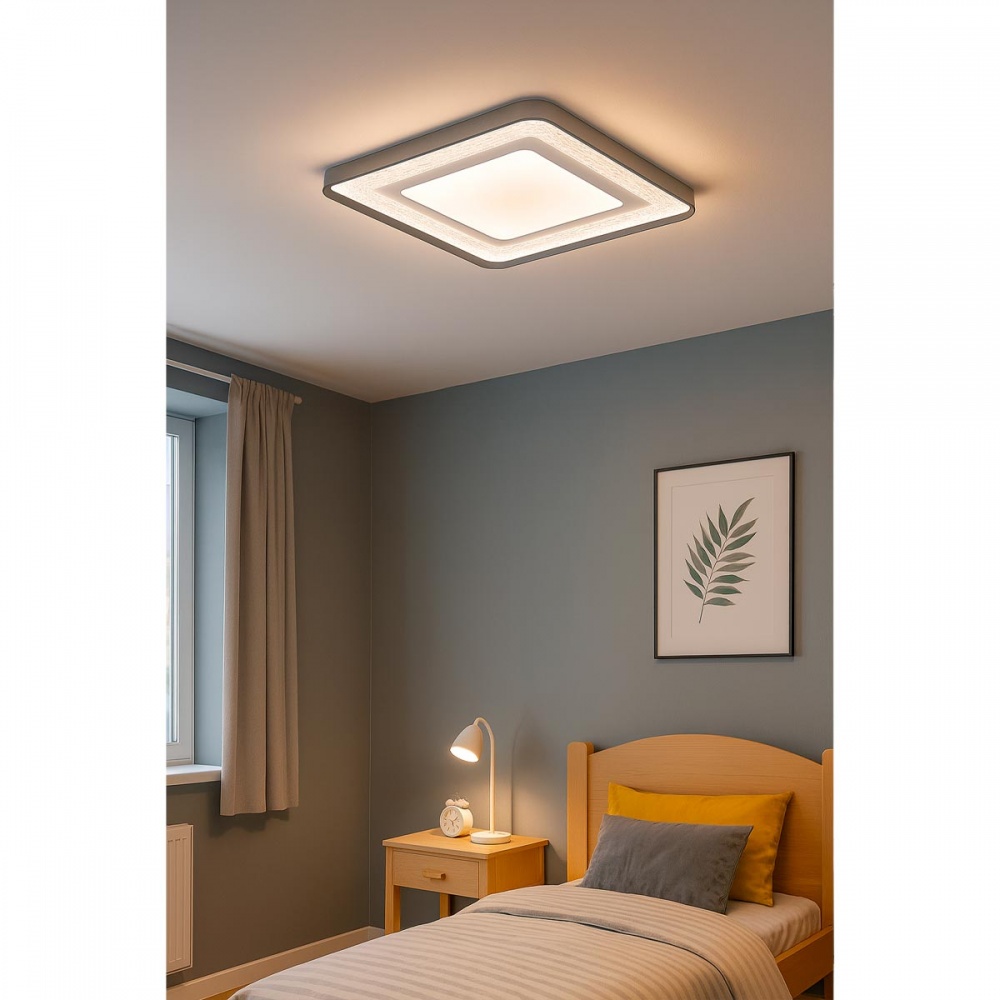 Светильник светодиодный LIGHT SET CHAYKA LED 669010 106 Вт белый/серый 3000-6500 К