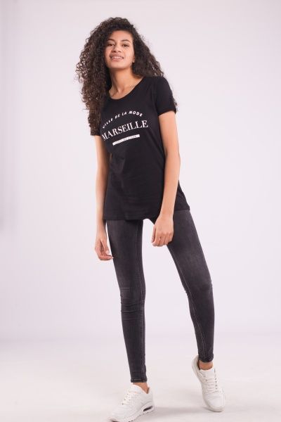 Футболка Avecs AV-30304/1 46 чорний