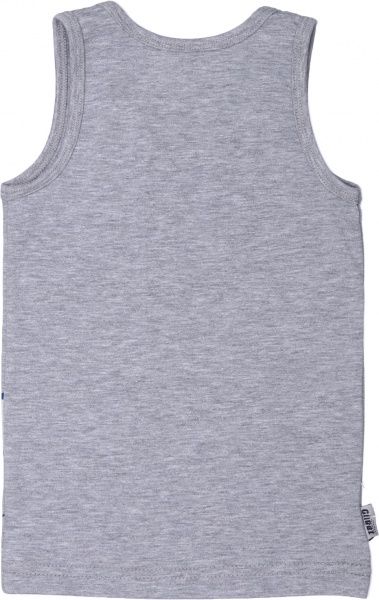 Майка для мальчиков Габби р.98 серый 11111 