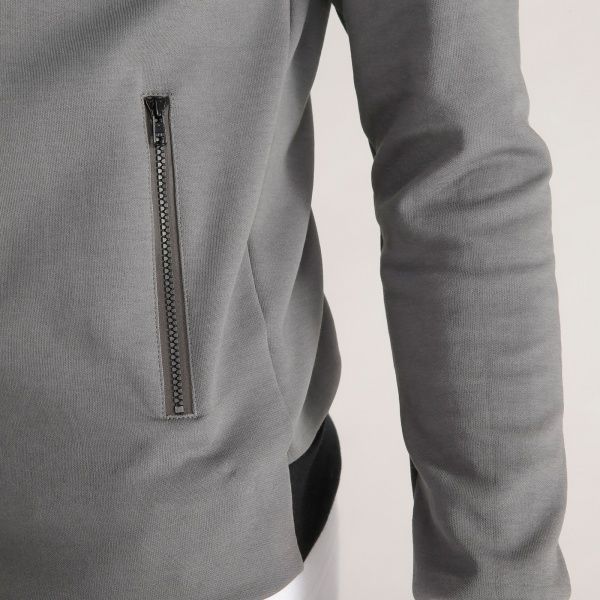 Джемпер Le Coq Sportif TECH HOODY 1/2 ZIP N°1 M 1910437-LCS р. XL сірий