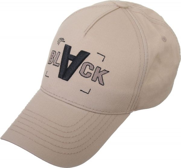 Бейсболка з вишивкой та написом Black в асортименті 57-60 см кава