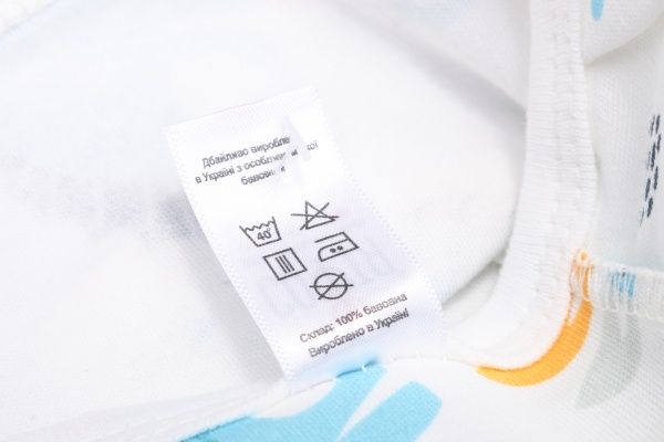 Чепчик детский ТМ Софія р.38 белый с голубым 214138