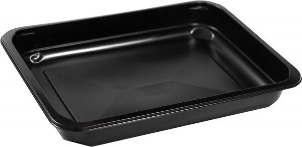 Контейнер Petruzalek W1/624D 900 мл черный 40 шт./уп. 178 x 227 x 33 мм