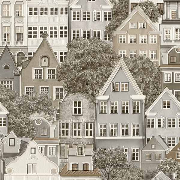 Шпалери Слов'янські шпалери Expromt Будиночки 5671-10 