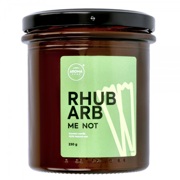 Свеча ароматическая Aroma Home Modern Fruits Ревень 230 г 