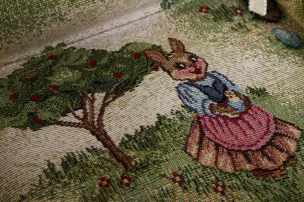 Хлібничка гобеленова Limaso EDEN1184-KH 20x20 см різнокольоровий 