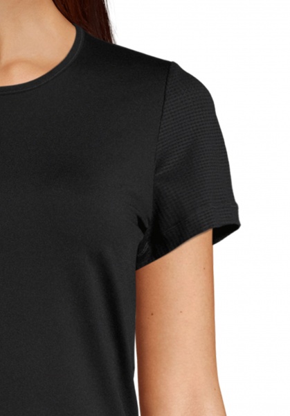Футболка Casall ESSENTIAL MESH DETAIL TEE 20451-901 р.S чорний