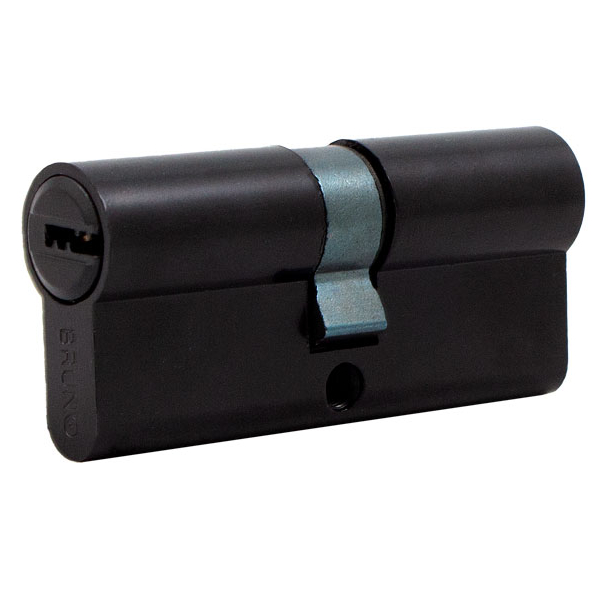Цилиндр Bruno 35x35 ключ-ключ 70 мм черный 64474