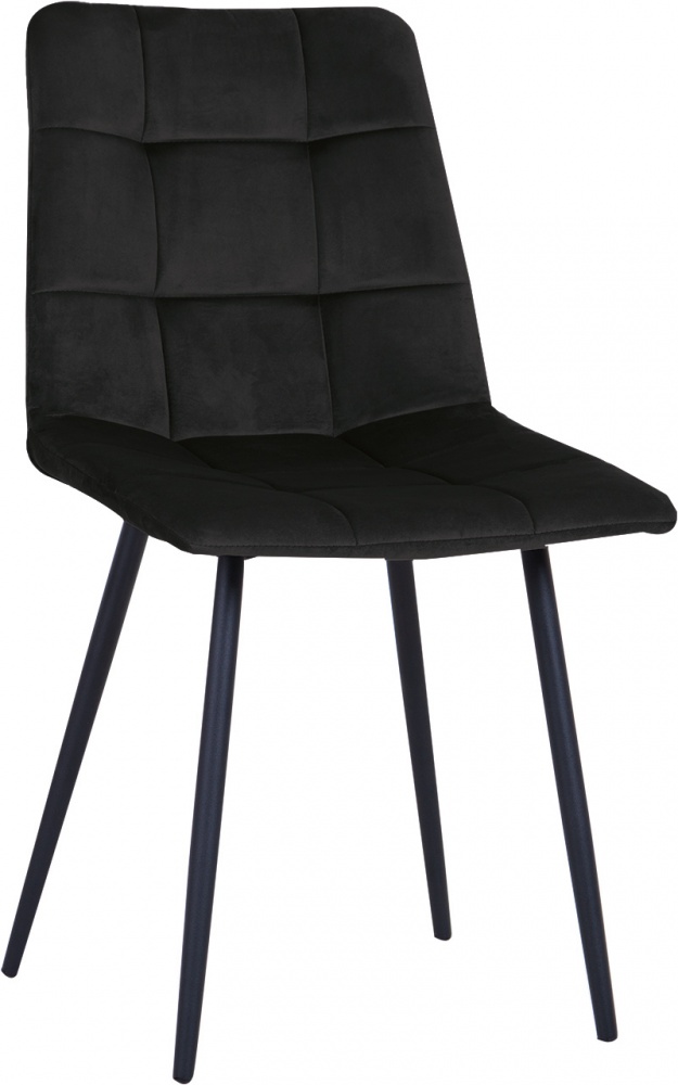 Стілець обідній Nowy Styl FORM FX BLACK (BOX-2) SQR (CH) PUMA-16 чорний / чорний