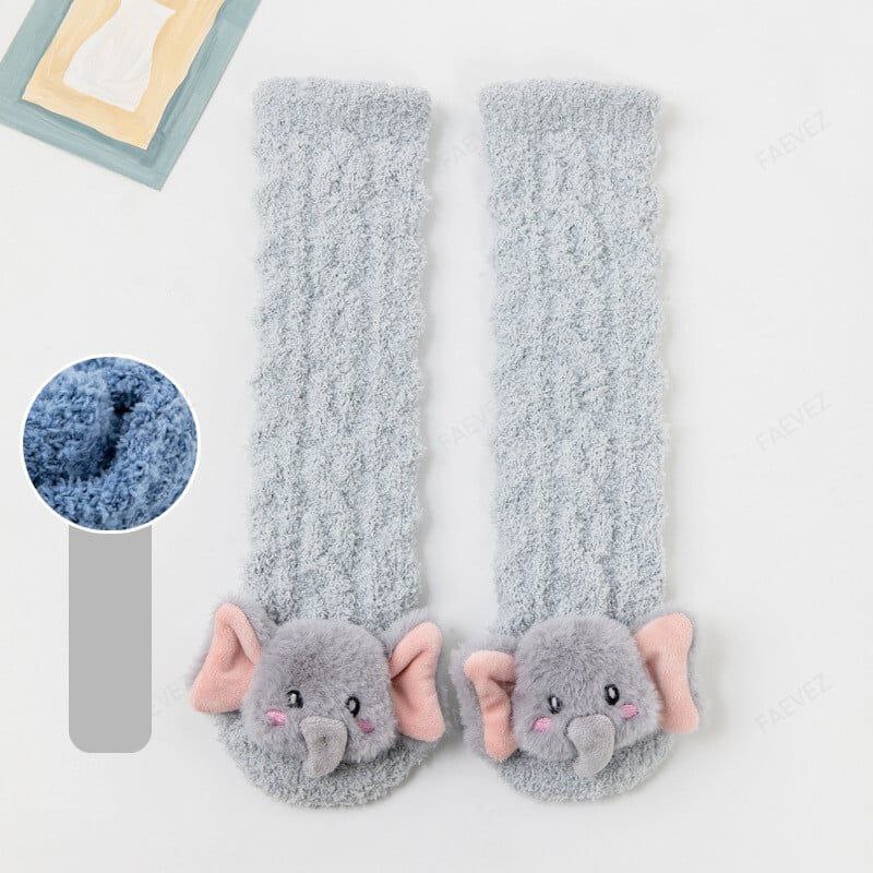 Носки детские унисекс HW размер 19-34 (14-22 см) 100% полиэстер р. one size в ассортименте