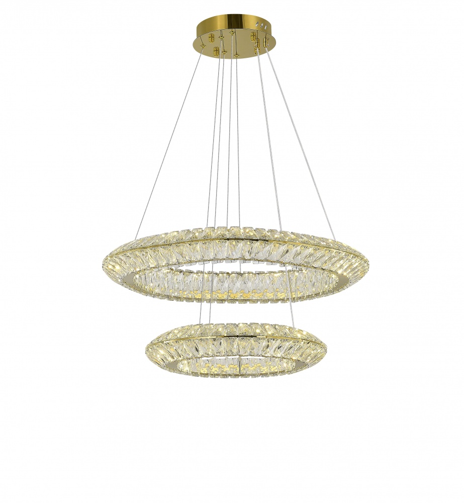 Люстра потолочная Sensio Annora 68 Вт золотистый PA-7025 double circle