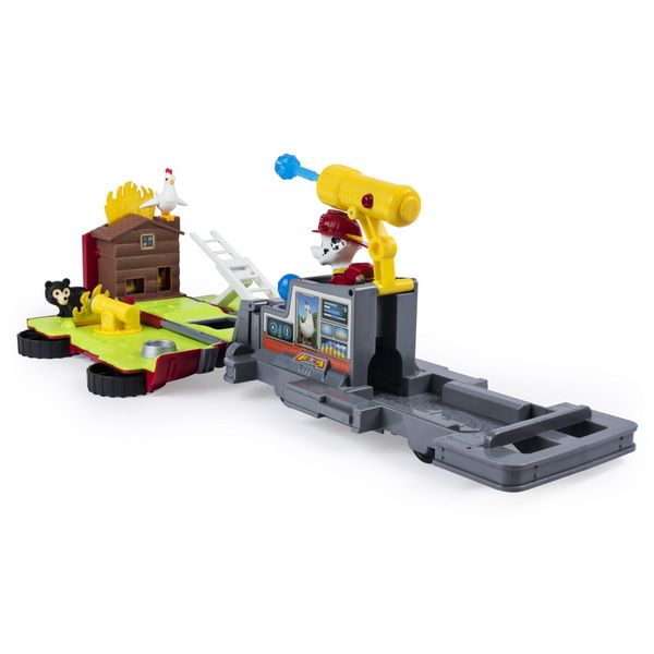 Игровой набор Spinmaster Щенячий патруль: автомобиль-трансформер с Маршалом SM16770/8903 