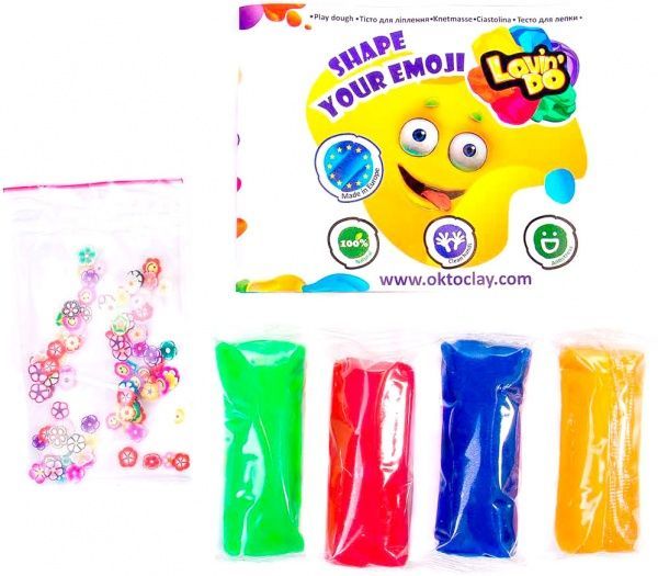 Тісто для ліплення Асорті 4 кольори 41032