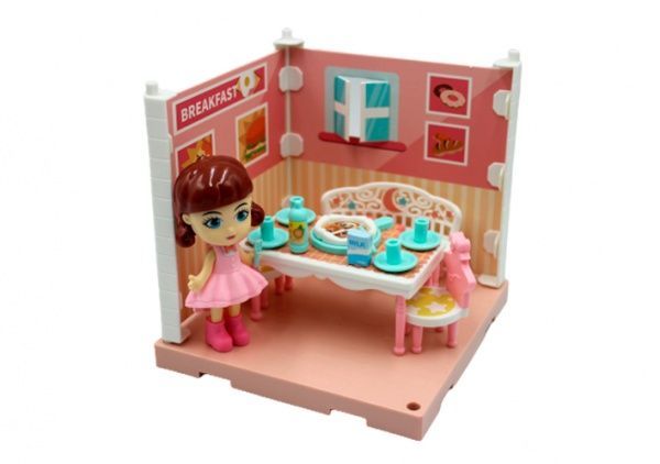 Ігровий набір Funky Toys Затишний куточок. Їдальня з лялькою FT3107 