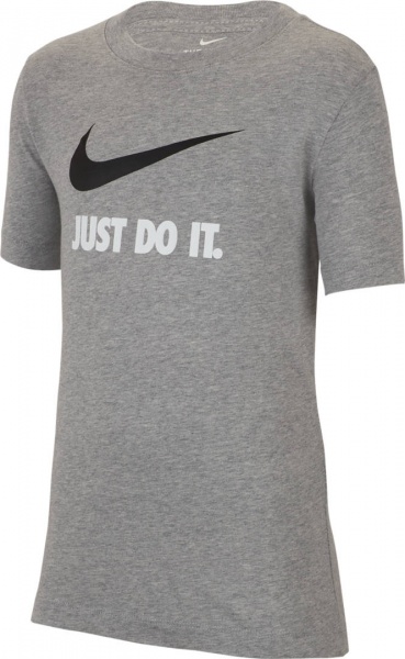 Футболка Nike B NSW TEE JDI SWOOSH AR5249-063 р.M сірий