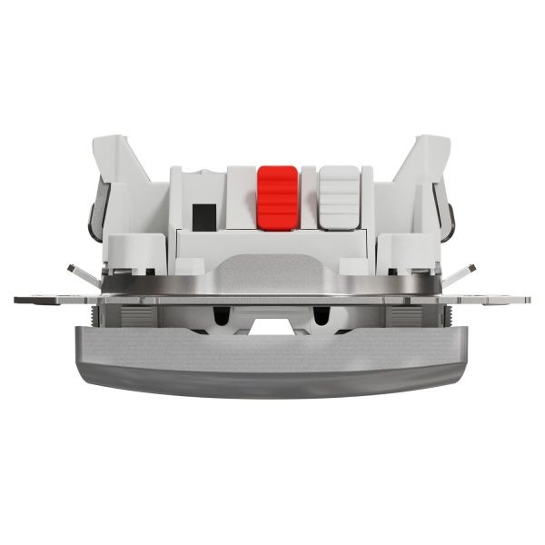 Вимикач одноклавішний Schneider Electric Sedna Design без підсвітки 10 А 250В алюміній SDD113101