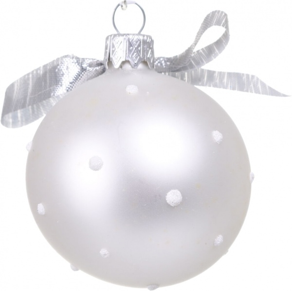 Шар новогодний символ года декупаж d 60 мм в ассортименте