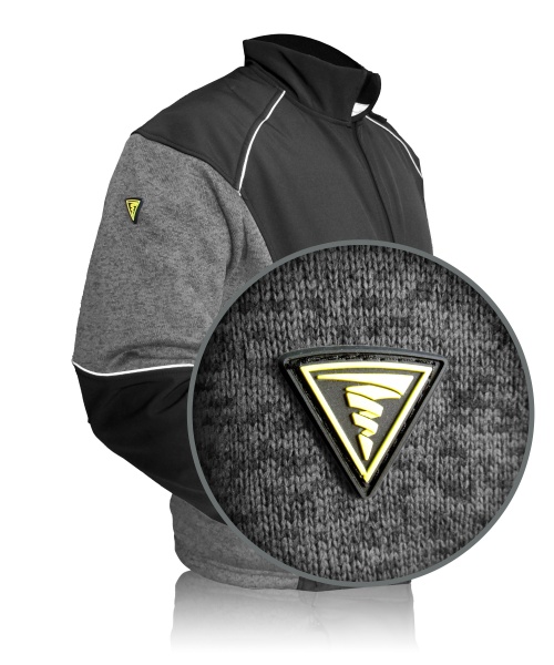 Куртка TORNADO Софтшелл р. M 48 рост 5-6 34123-11-1-48-5 черный с серым