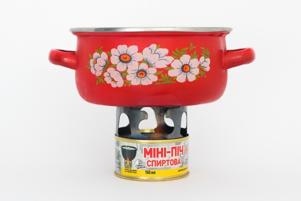 Горелка Мини-печь MAMO с конфоркой из спиртового антисептика Fine Line 150 мл