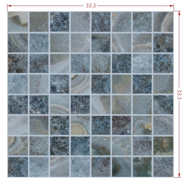 Плитка Бора Бора Азул 33,3x33,3 