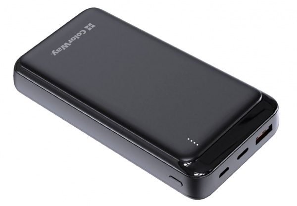 Универсальная мобильная батарея ColorWay 20000 mAh black (CW-PB200LPG3BK-PD) 