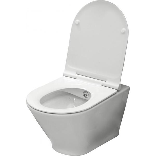 Унітаз ROCA TEO унітаз підвісний, з сидінням, Rimless